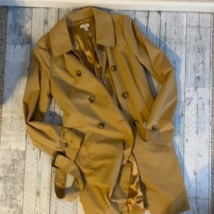 J crew trench coat